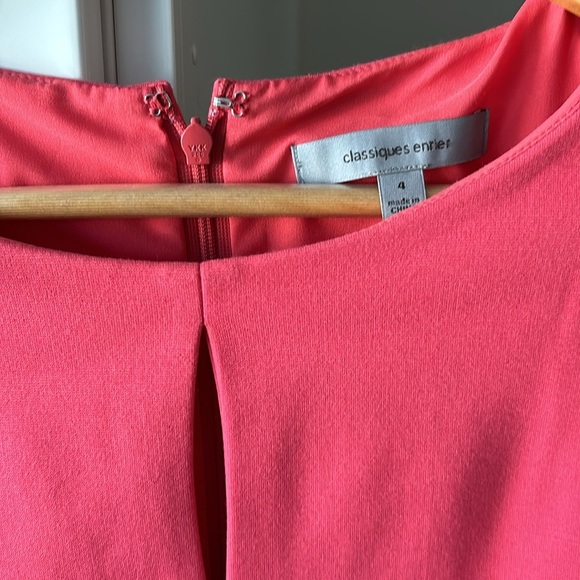 Classique’s Entier salmon color dress size 4 - Picture 2 of 5